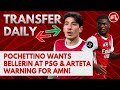 Pochettino Wants Bellerin At PSG & Arteta Warning For AMN! | AFTV Transfer Daily