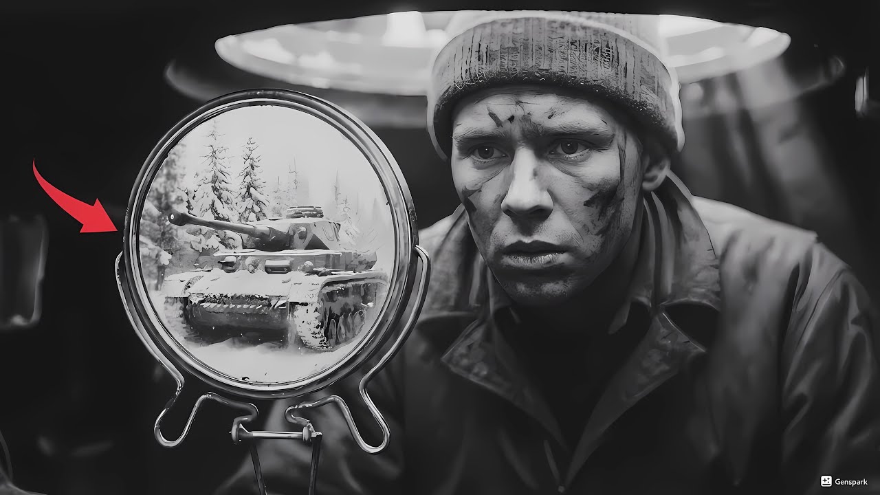 When a Sherman Commander Used a Mirror – This Destroyed 5 Panzers