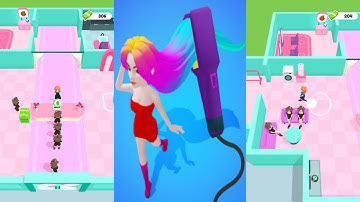 Beauty Salon Idle Gameplay Mobile Game Walkthrough All Levels Android Ios #1