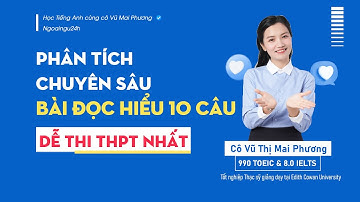 [ VIDEO NGẮN - 002 ] CHỮA BÀI ĐỌC HIỂU 10 CÂU HỎI TRỌNG TÂM - DỄ THI THPT 2025