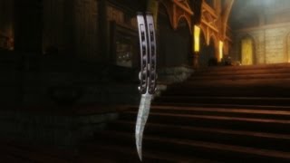 Valders Lucky Dagger Redone-Animated Balisong