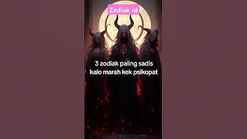 Zodiak ini kalo marah sadis #zodiak #zodiac #shorts
