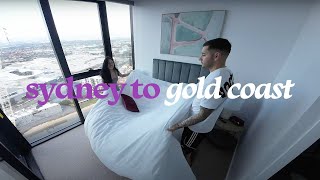 Sydney to Gold Coast | Holiday vibes after 2 years π, date nights, what we did in the Gold Coast