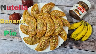 Nutella Banana Pies | 3 Ingredients Recipe | Banana Cream Pie | The BEST Nutella Banana Pie Recipe