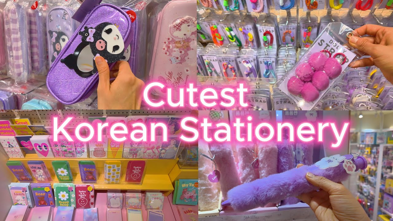 Korean Stationery Shop Tour ‘Kyobo’ | The Cutest Korean Stationery | Shopping in Korea