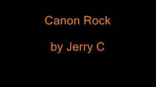 Video thumbnail of "Canon Rock backing track by JerryC"