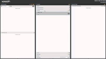Horizon Call Centre Supervisor - Chapter 5: Contacts pane