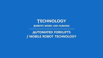 CJ Logistics | Automated forklifts/mobile robot technology