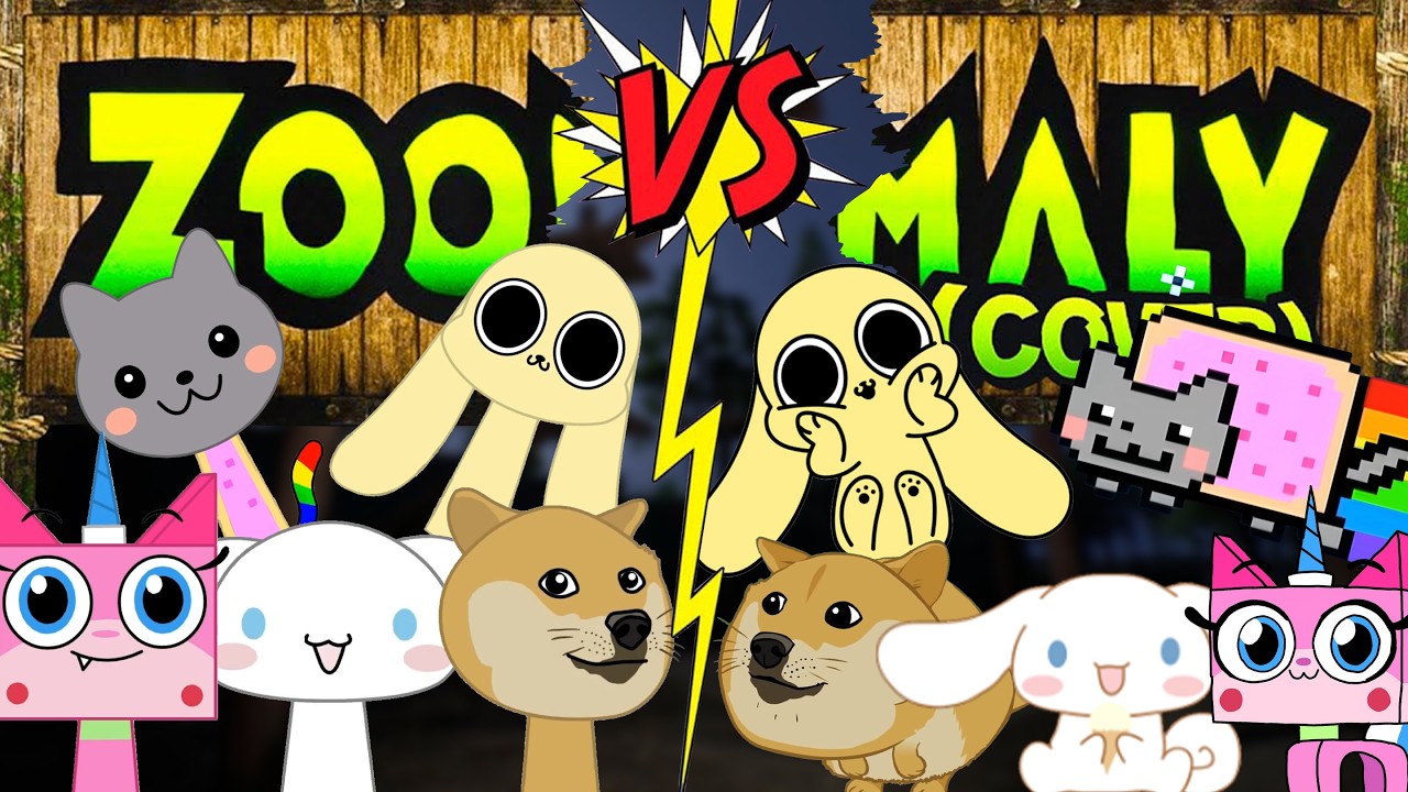 My Sprunki OC: Original VS Sprunki Version - Zoonomaly Theme Song ...