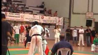 بطل العالم حيدر الفياض في نهائي بطوله العرب الاولى 2006