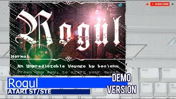 Atari ST/STE -=Rogül=- demo/WIP - Silly Venture 2025 WE version