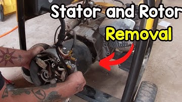 Generator Repair: How To Remove A Stator And Rotor