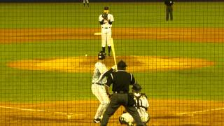 【ユニバーシアード壮行試合】侍ジャパン 田中正義 対 巨人 岡本_2015062901