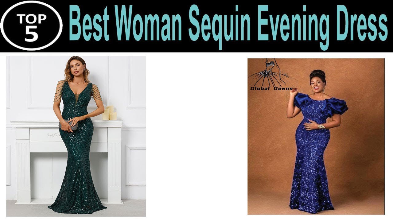 TOP 5 BEST Woman Sequin Evening Dress Review On Aliexpress On Amazon
