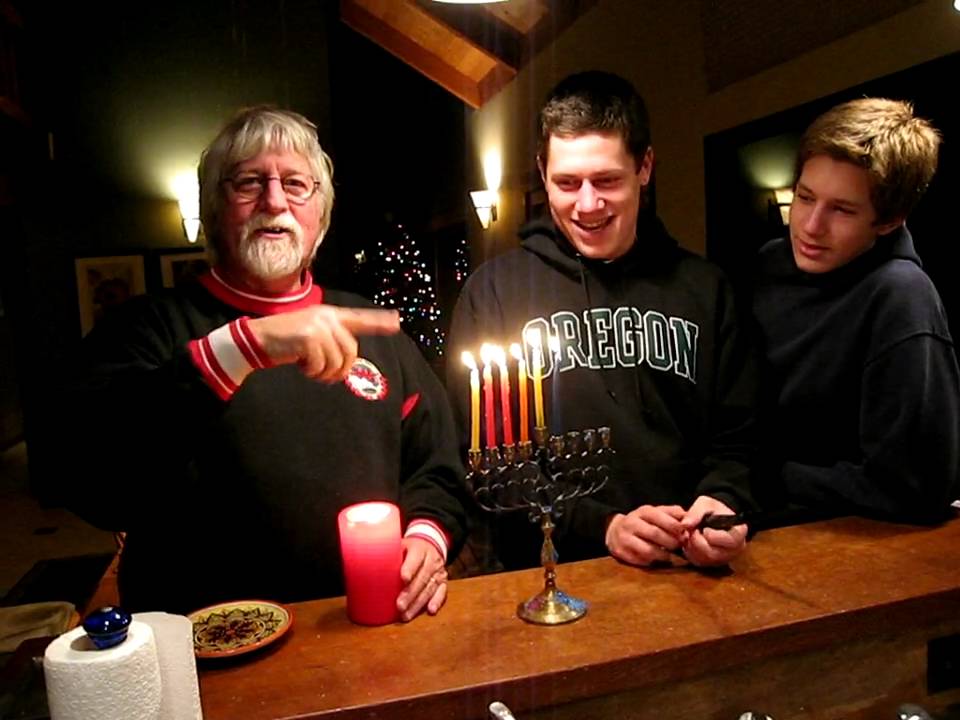 Lighting the Hanukkah Candles YouTube