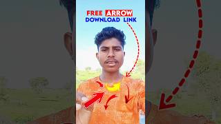 Free arrow png download link😀😎  #ThumbnailMaterial #ArrowPNG  #ArrowElements  #shorts