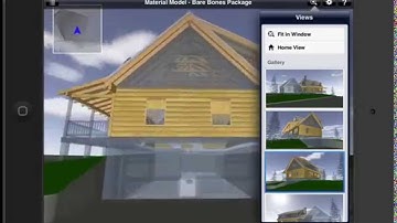 Bare Bones Log Cabin Kit - Log Home Package by Custom Timber Log Homes.