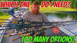 First 5 Rods You NEED For Bass Fishing