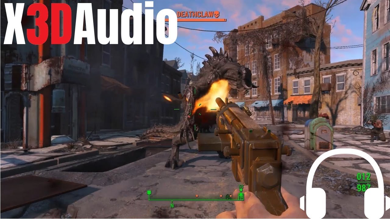 Fallout 4 Mod X3DAudio spatial sound (MIT KEMAR & CIAIR HRTF)