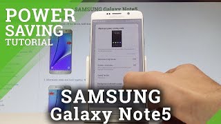 How to Allow Power Saving Mode on SAMSUNG Galaxy Note5 - Battery Saver |HardReset.Info screenshot 5