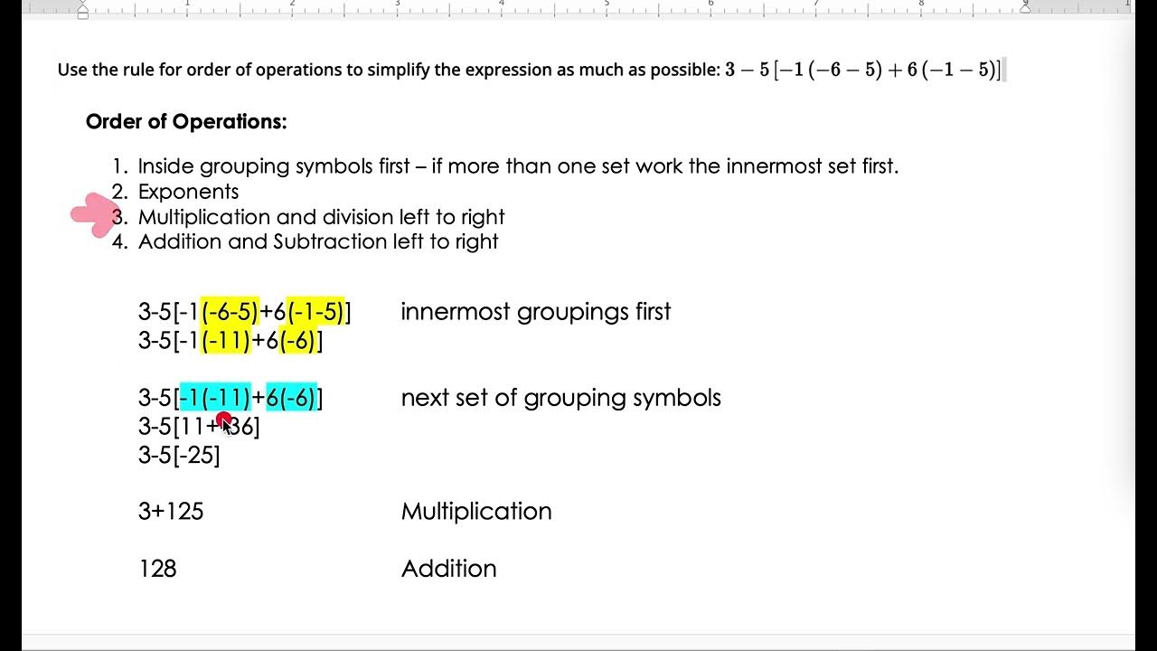example-order-of-operations-with-nested-grouping-symbols-youtube