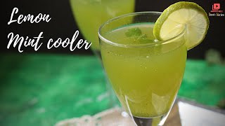Lemon Mint Cooler Lemon Mint Juice Recipe - Summer Special Drinks