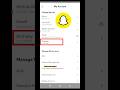 update your birthday on snapchat 2025 #rahultechmaster1 #vairalshorts