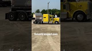 Drive For Kaiser Transport. 389Peterbilts..benefits.. Great People..check Out Kaisertransport.com