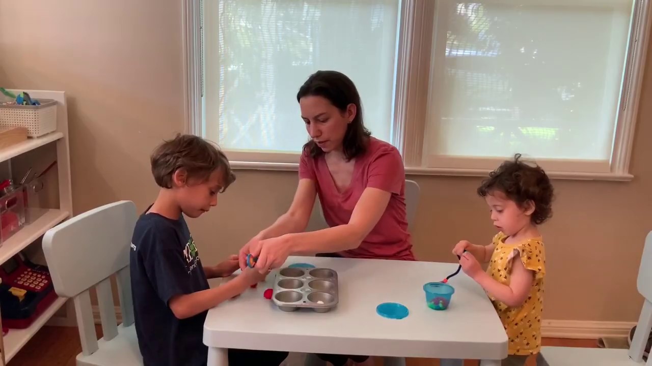 OT with Ms. Lindsay - video for parents - Fine motor activities using household items