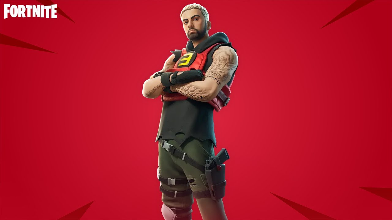 First Look at EMINEM RAP BOY RELOADED in Fortnite - YouTube