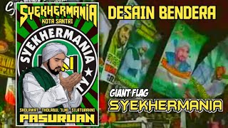tutorial desain bendera syekhermania di pixellab