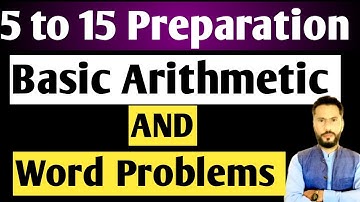 🎯 IBA STS BPS 5 to 15 Jobs 2025 | Matric Category Test Preparation | Basic Maths MCQs, Word Problems