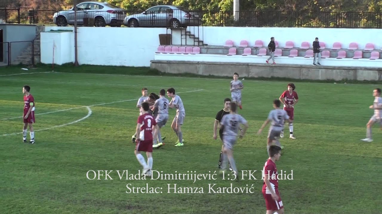OFK Vlada Dimitrijević 1:3 FK Hadid  - Liga mlađih kategorija (PIONIRI U 14) - Raška, 31.10.2015.