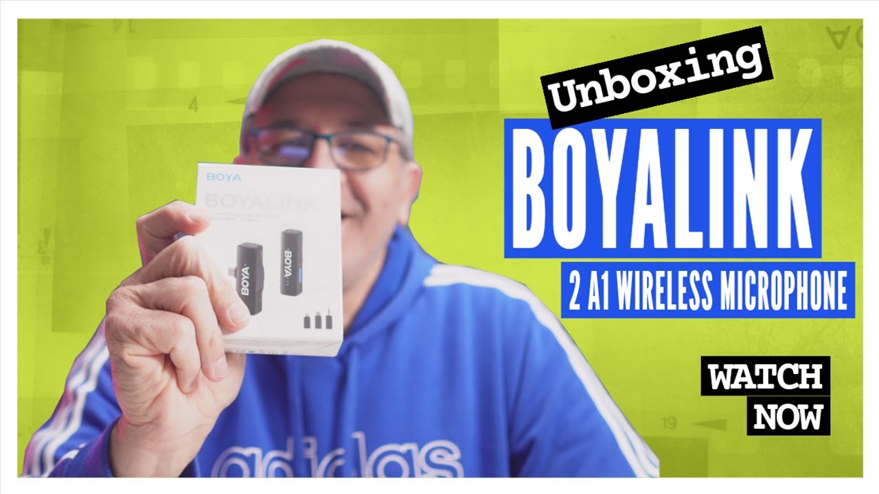 BOYA BOYALINK A2 Wireless Lavalier Microphone for iPhone/Android/Camera Vlogging, All-in-One Lapel Dual Mic System & Lightning & USB-C Inputs for Smartphones/DSLR YouTube Facebook Live