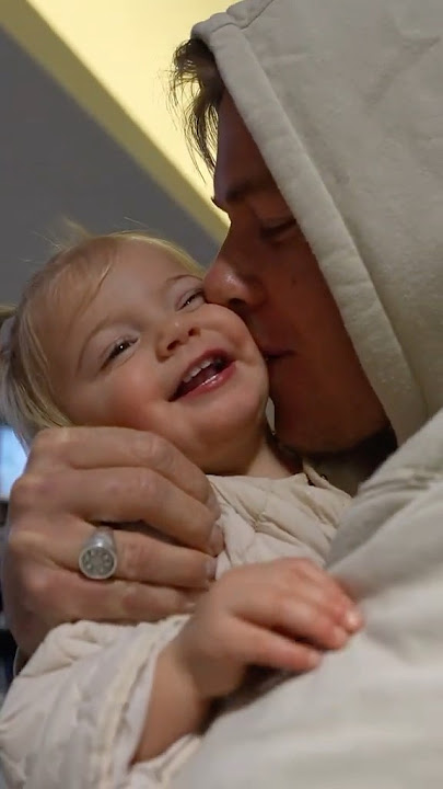 Finally Reuniting with her Daddy!
