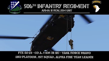 ArmA 3: FTX 02-23 - Task Force Bravo | 2-1-Alpha Fire Team Leader | 506th IR RU Infantry Gameplay