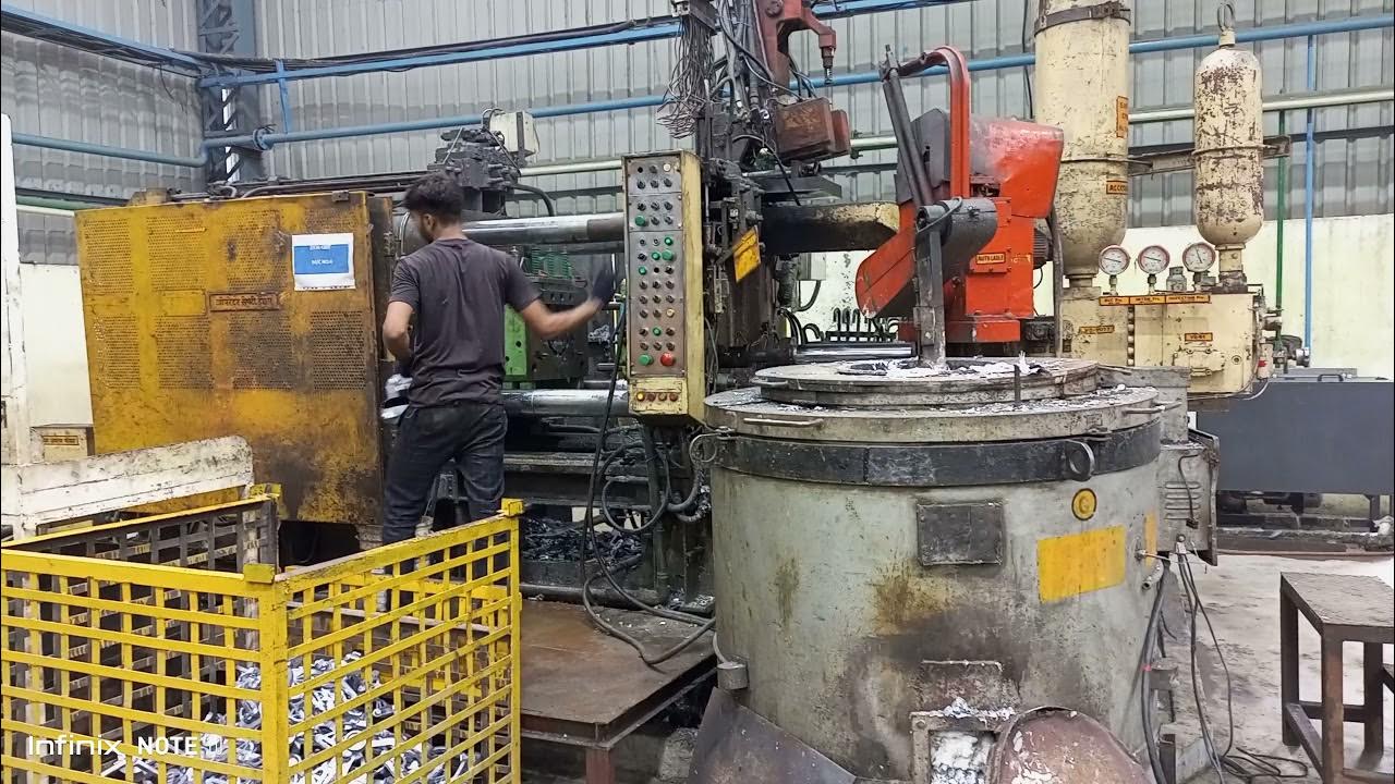 Die Casting Video HPDC Zitai Old Machine Brass Die Casting