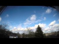 Kenton Clouds Timelapse 7th January 2016 As Front Clears