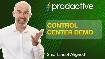 Smartsheet Control Center demo