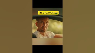 How Paul Walker VFX was done in Fast and Furious #fastx #hollywood #shorts