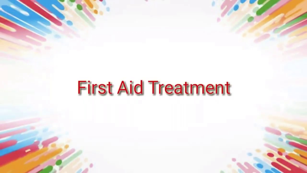 basic first aid - YouTube