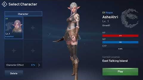 Lineage 2: Revolution - Android / iOS RPG Character Creation (Netmarble)