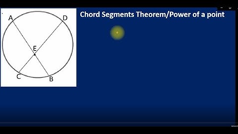 Circle Geometry (Power of a point)