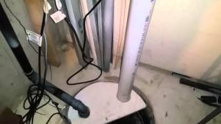 How to install radon mitigation sump pump fan for under $300