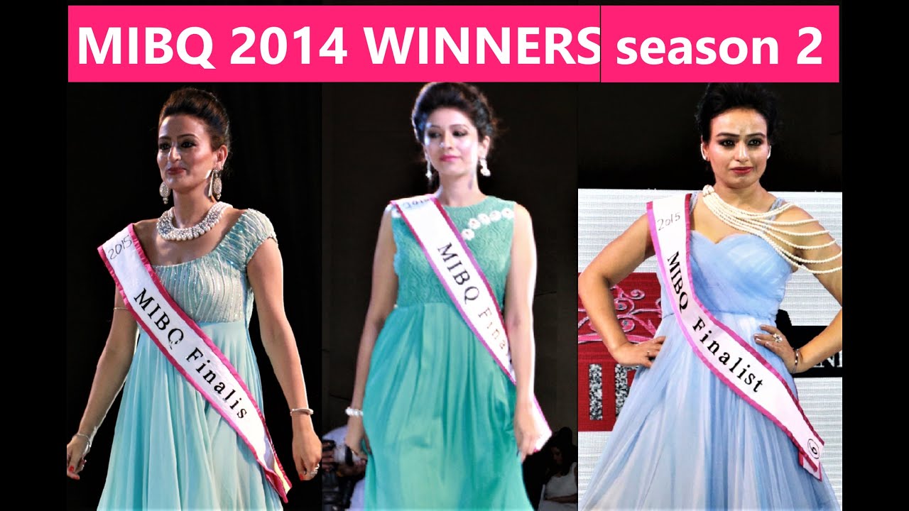 Winners of  Mrs. India Beauty Queen Season 2:MIBQ 2015