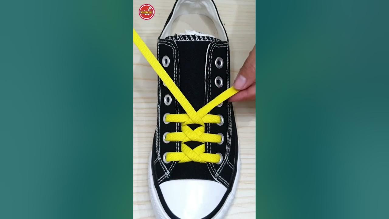 How To Tie Shoelaces, Shoe Lacing Styles, shoelace Shorts YouTube
