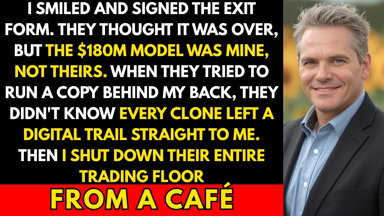 I Signed The Exit Form Calmly—And Shut Down Their $180M Trading Floor From A Café. | OFFICE REVENGE