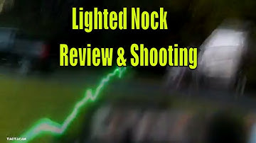 Lighted Nocks for Crossbows