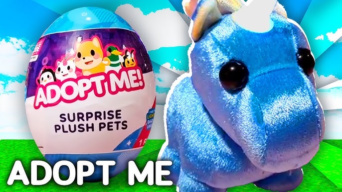 Adopt Me Egg Roblox Surprise Plush Pets Uncommon Rock w/ Item Code b