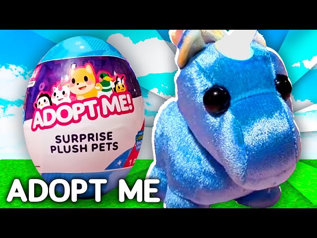 ADOPT ME! Surprise Egg Plush Pets,5” MYSTERY Stuffed Animal PET & Virtual  Code
